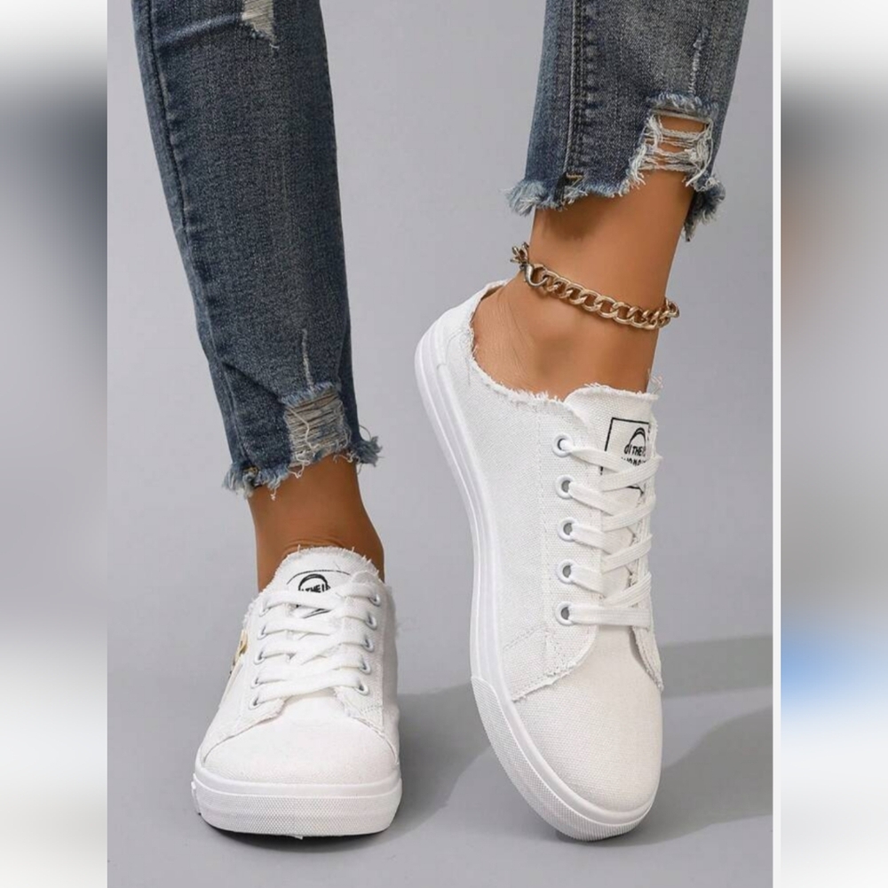 White Tennis Sneakers NWOT